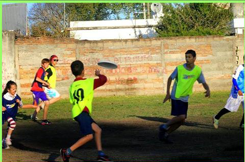 Ultimate Frisbee en el Salesiano